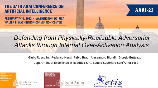 Defending from Physically-Realizable Adversarial Attacks through Internal Over-Activation Analysis
