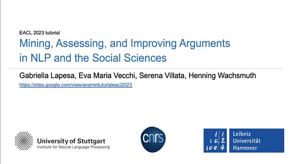 Mining, Assessing, and Improving Arguments in NLP and the Social Sciences