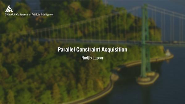 Parallel Constraint Acquisition