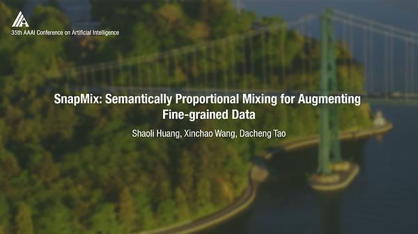 SnapMix: Semantically Proportional Mixing for Augmenting Fine-Grained Data