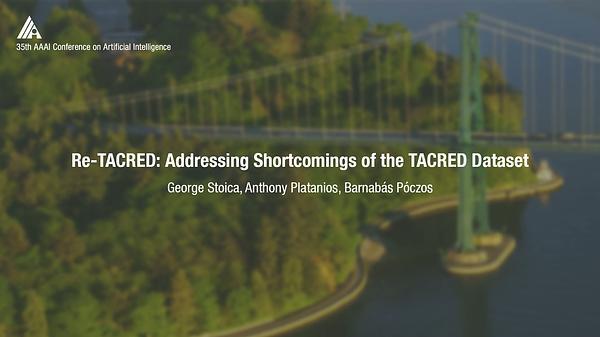 Re-TACRED: Addressing Shortcomings of the TACRED Dataset