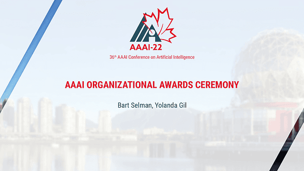 AAAI Organizational Awards Ceremony