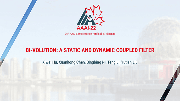 Bivolution: A Static and Dynamic Coupled Filter