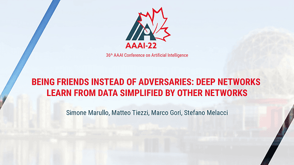 Being Friends Instead of Adversaries: Deep Networks Learn from Data Simplified by Other Networks