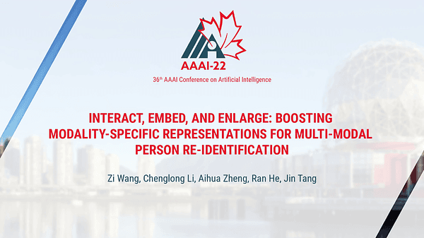 Interact, Embed, and EnlargE: Boosting Modality-Specific Representations for Multi-Modal Person Re-Identification