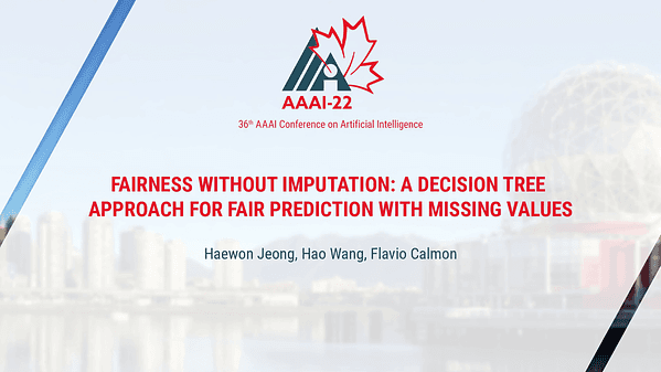 Fairness without Imputation: A Decision Tree Approach for Fair Prediction with Missing Values