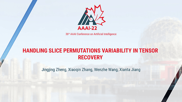 Handling Slice Permutations Variability in Tensor Recovery