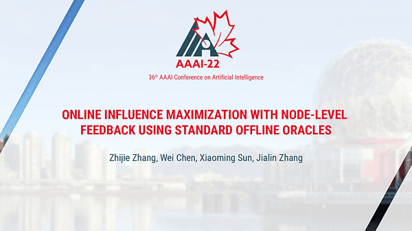 Online Influence Maximization with Node-Level Feedback Using Standard Offline Oracles
