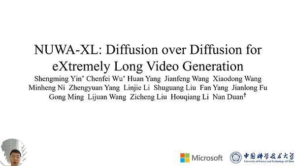 NUWA-XL: Diffusion over Diffusion for eXtremely Long Video Generation