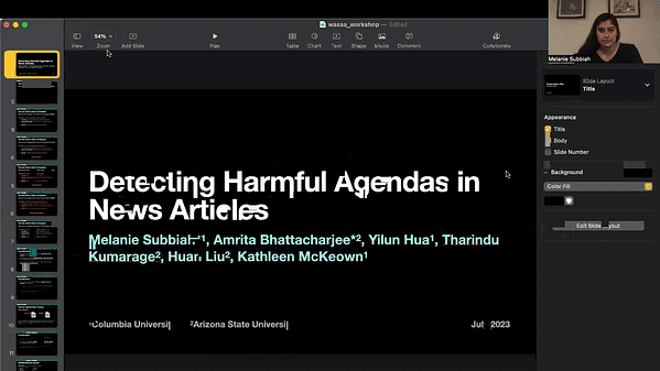 Towards Detecting Harmful Agendas in News Articles