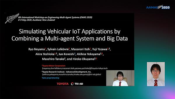 Simulating Vehicular IoT Applications by Combining a Multi-agent System and Big Data