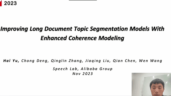 Improving Long Document Topic Segmentation Models With Enhanced Coherence Modeling