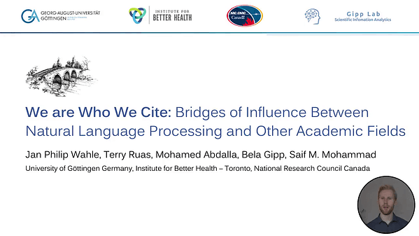 We are Who We Cite: Bridges of Influence Between Natural Language Processing and Other Academic Fields