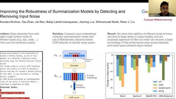 Improving the Robustness of Summarization Models by Detecting and Removing Input Noise