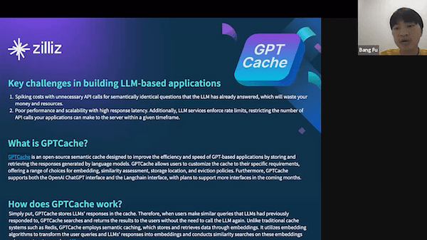 GPTCache: An Open-Source Semantic Cache for LLM Applications Enabling Faster Answers and Cost Savings