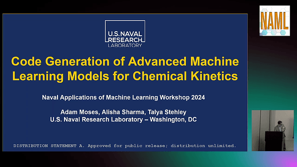 Code Generation of Advanced Machine Learning Models for Chemical Kinetics