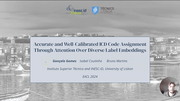 Accurate and Well-Calibrated ICD Code Assignment Through Attention Over Diverse Label Embeddings