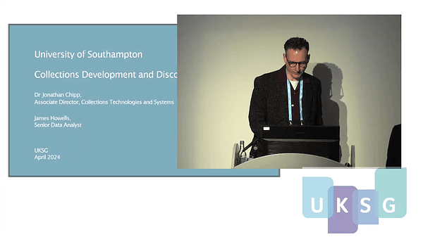 Collections Development and Discovery Project: University of Southampton