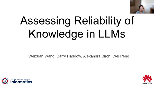 Assessing Factual Reliability of Large Language Model Knowledge
