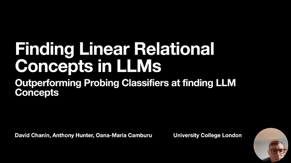 Identifying Linear Relational Concepts in Large Language Models