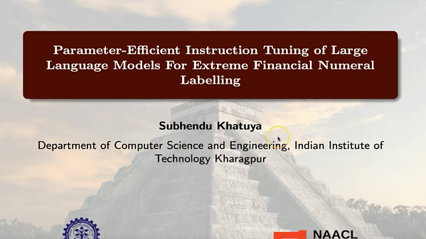 Parameter-Efficient Instruction Tuning of Large Language Models For Extreme Financial Numeral Labelling
