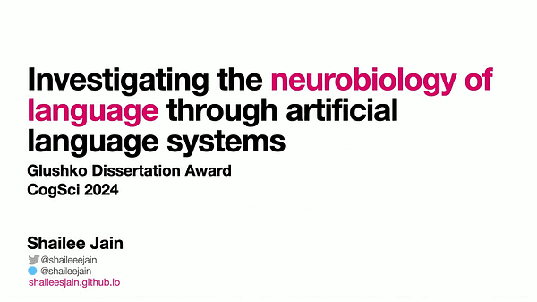 Investigating the neurobiology of language with artificial language systems