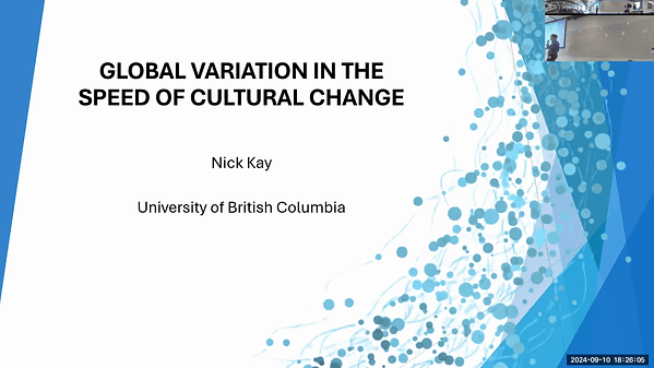 LIVE - Cultural change fast and slow: Measuring and explaining cross-national variation in the speed of cultural change