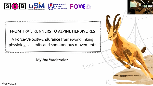 From trail runners to alpine ibex: a Force-Velocity-Endurance framework linking physiological limits and spontaneous movements